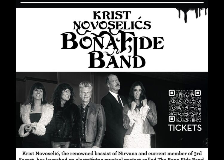 Visual Artist Layla Vladi Collaborates with Krist Novoselic’s Bona Fide Band and Mark Pickerel & the Peyote 3